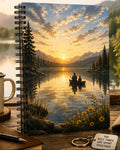 Journal 4 - The Good Times, His Story Collection by Tjayebirds Handmade - father and son fishing journal